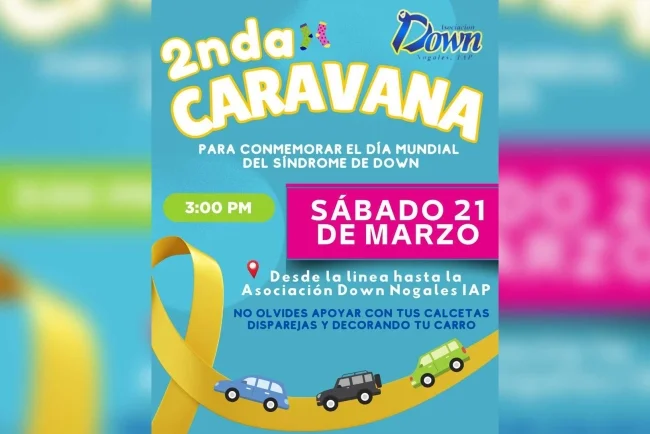 Promueven inclusión y conciencia en Nogales por Día del Síndrome de Down