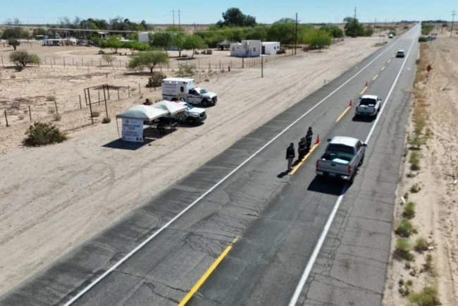 Refuerzan seguridad carretera en Sonora por temporada de Spring Break
