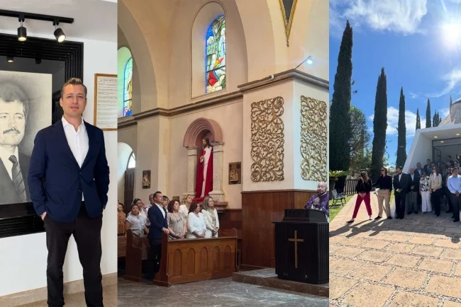 Recuerda Luis Donaldo Colosio Riojas el legado de sus padres en Magdalena de Kino