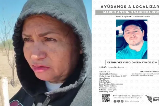 Tras años de búsqueda, Ceci Flores halla restos de su hijo en carretera de Hermosillo