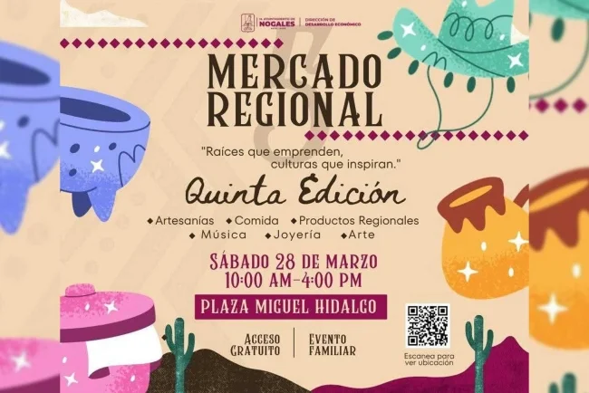 Regresan los Mercados Regionales con sabor y tradición nogalense