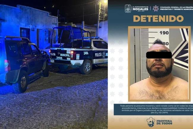 Ebrio provoca choque múltiple y termina detenido en Nogales