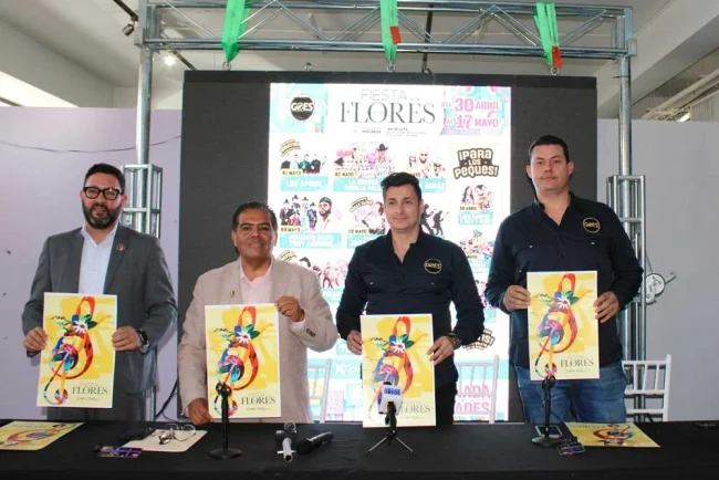Fiestas de las Flores 2026 ofrecerán 18 días de música, cultura y entretenimiento