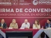Firma Gobierno de Sonora convenio para fortalecer obra pública en municipios