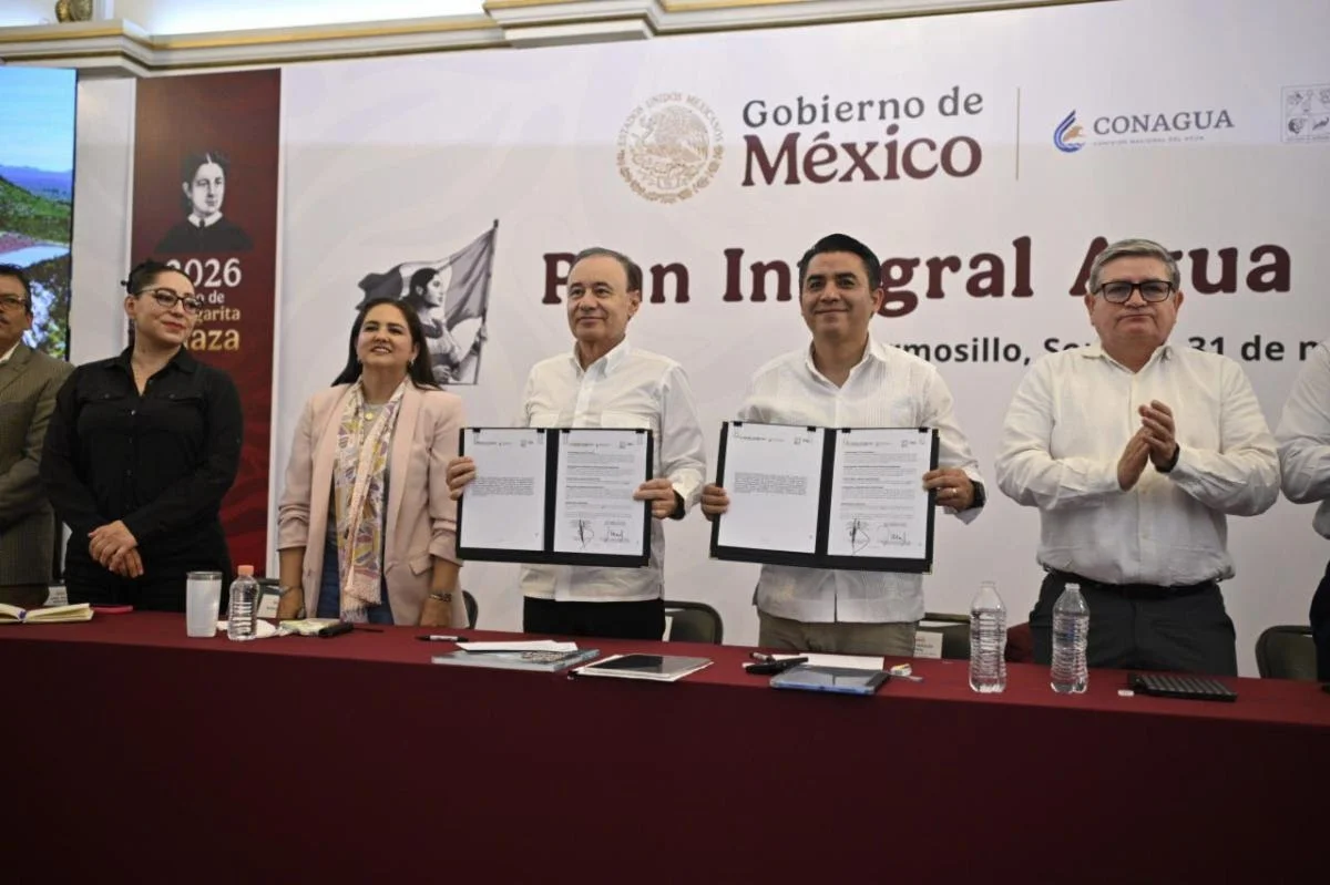 Apuestan por infraestructura y tecnificación para asegurar agua en Sonora