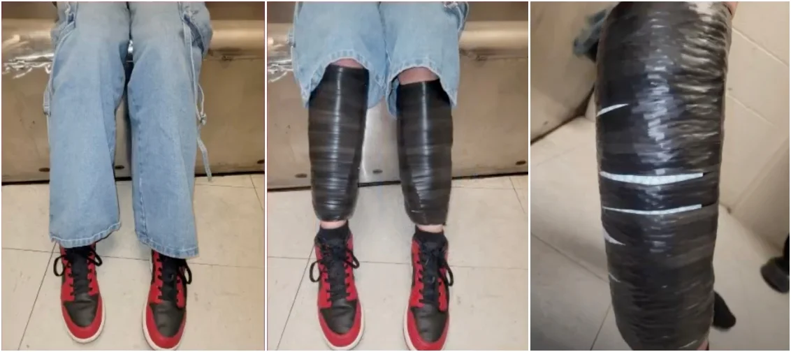 Detectan cargamento de fentanilo oculto en cuerpo de viajera