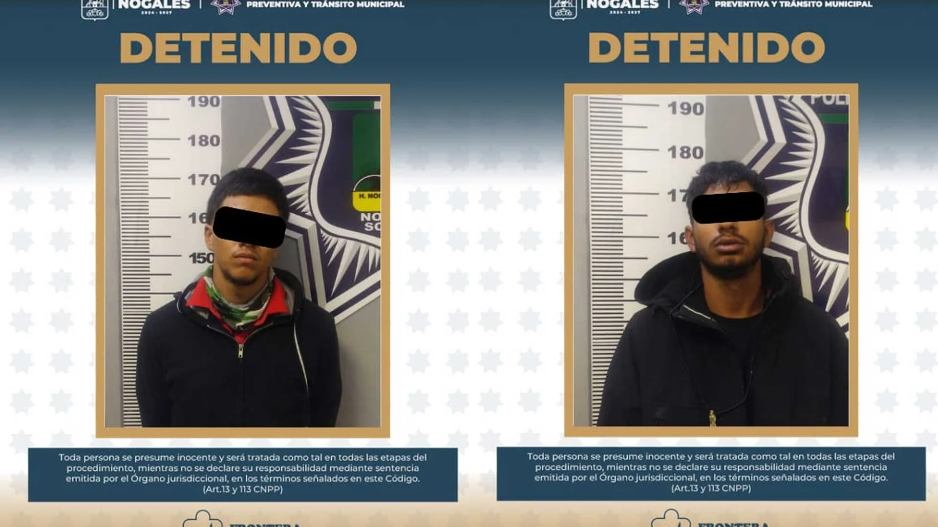 Detienen a dos tras persecución en pick-up robada en la avenida Tecnológico