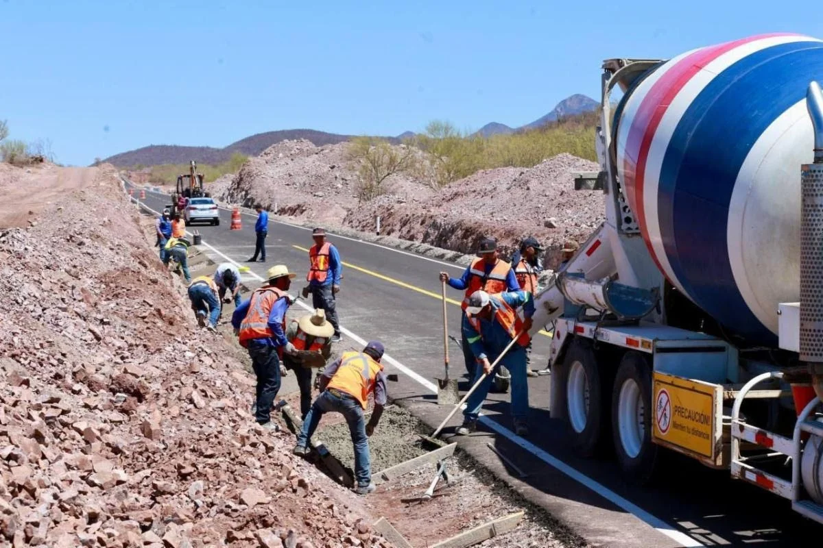 Anuncia Durazo modernización carretera y rehabilitación del tramo Hermosillo-Santa Ana