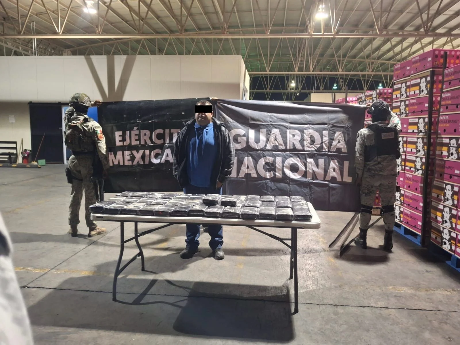 Golpe al narcotráfico: decomisan droga en puesto militar de Sonora