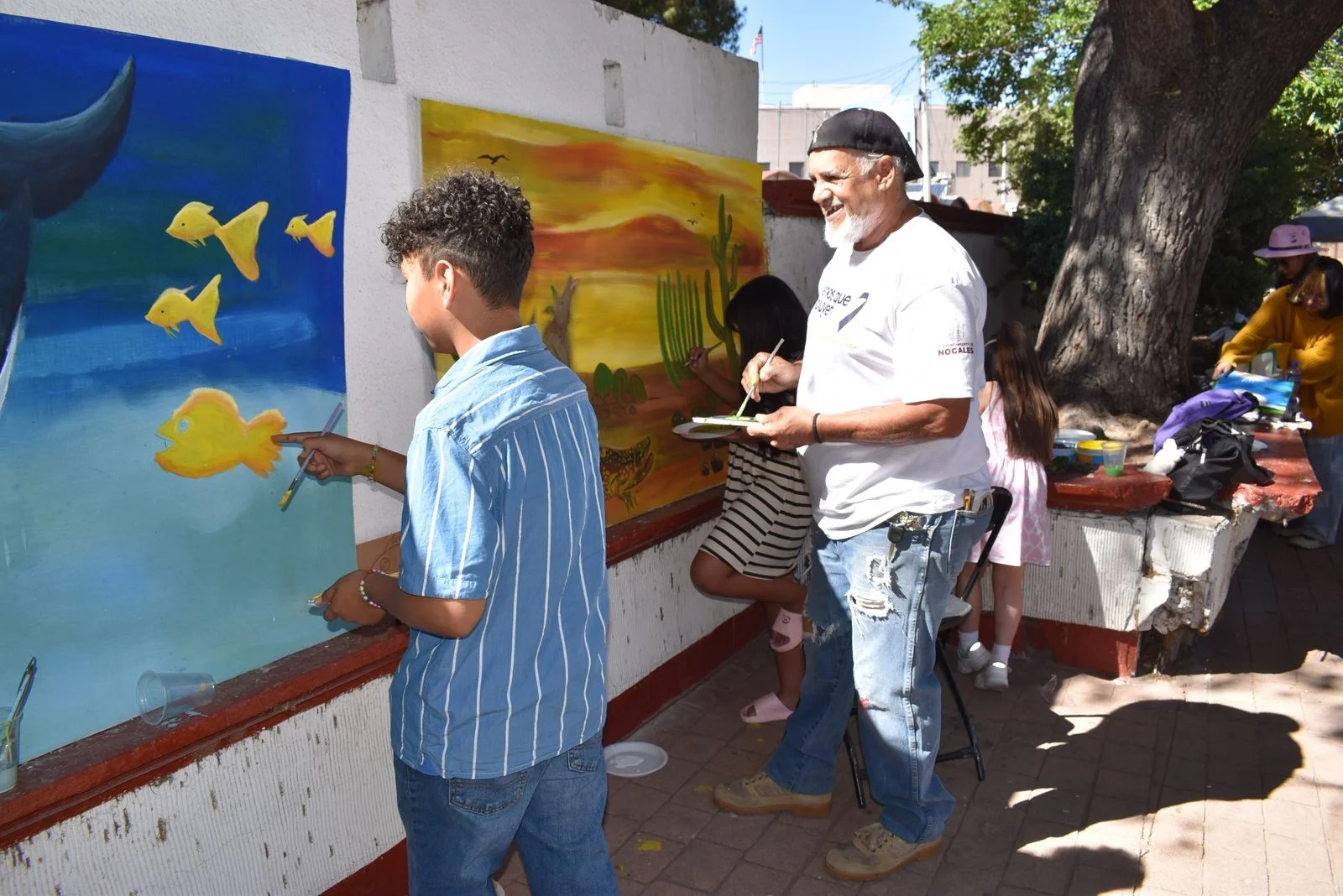 Arte y convivencia familiar destacan en jornada cultural en Nogales