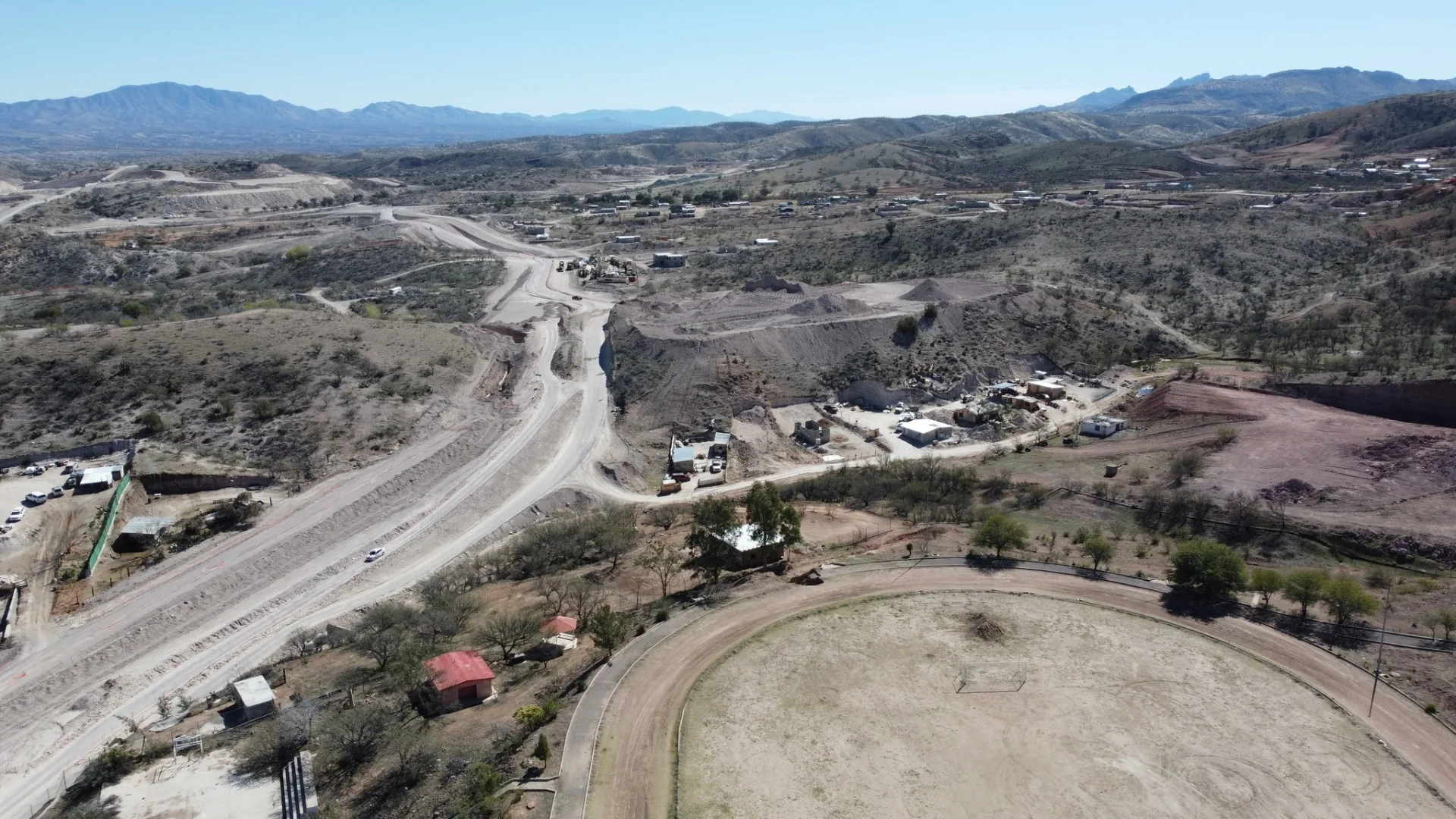 Obra del ferrocarril en Nogales pierde ritmo rumbo a su fecha de entrega