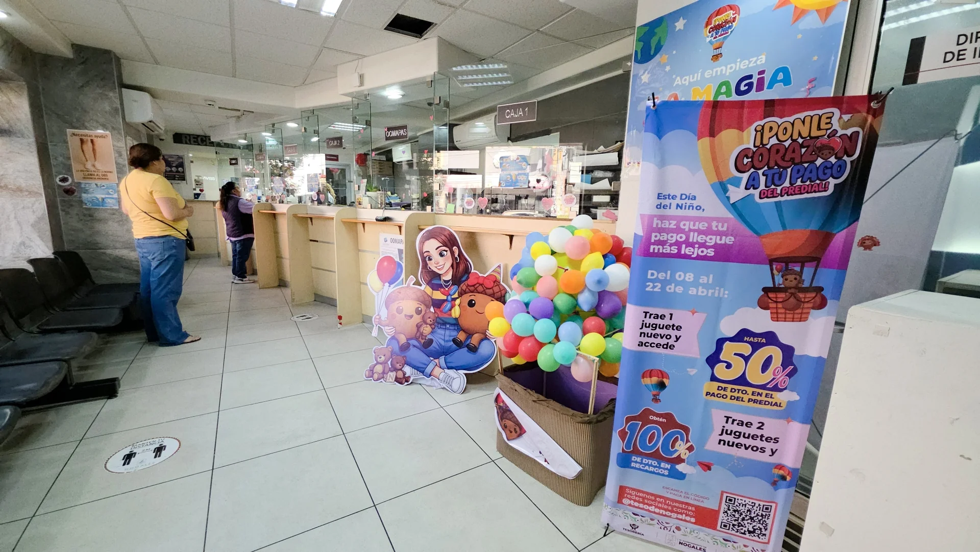 Campaña de predial en Nogales deja 6.3 mdp y miles de juguetes para la niñez