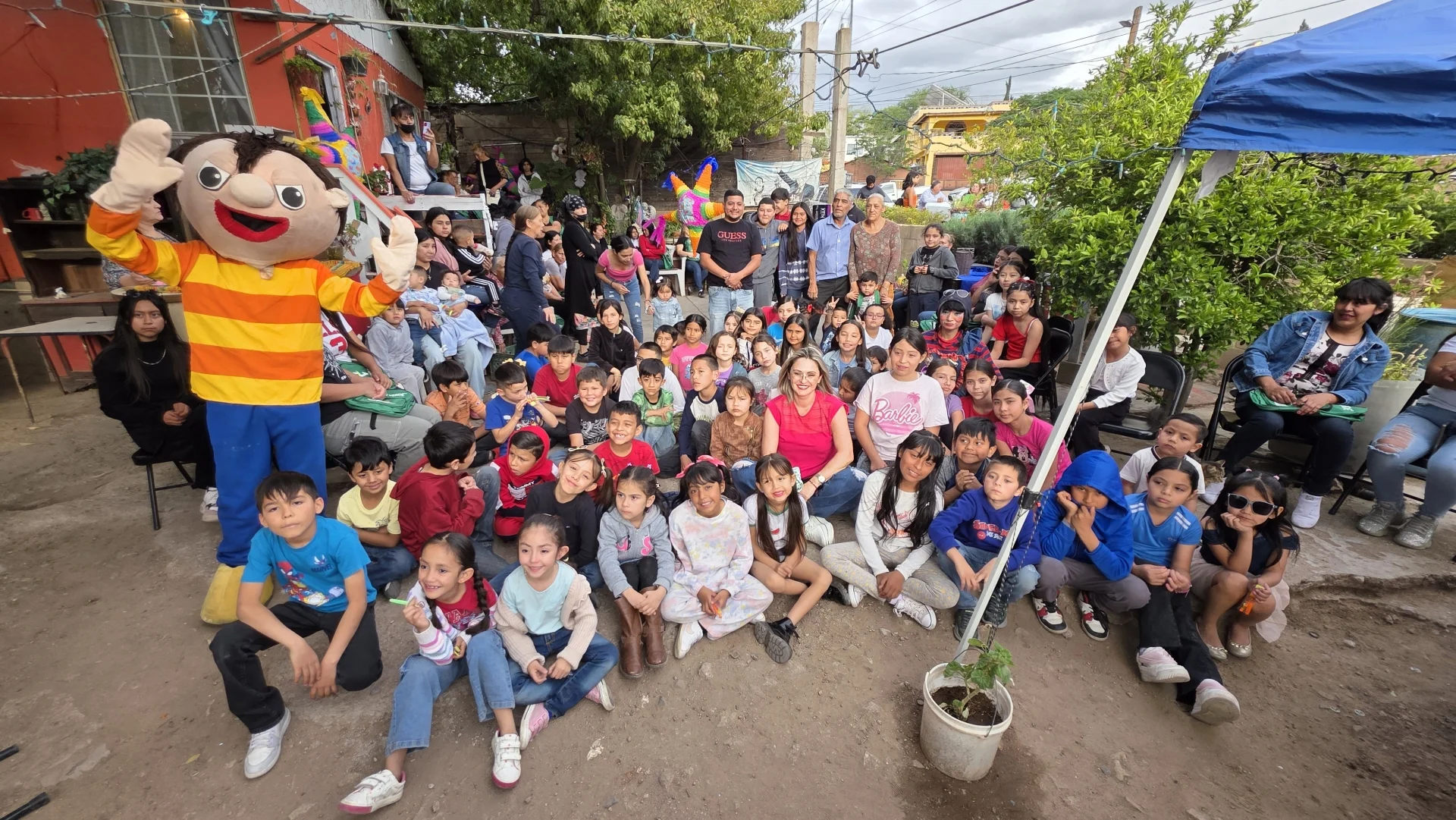 Festejo del Día del Niño reúne a familias en colonia Buenos Aires