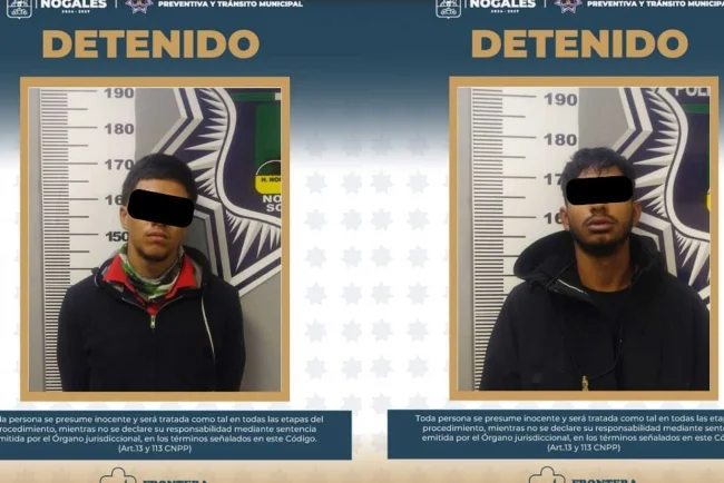 Detienen a dos tras persecución en pick-up robada en la avenida Tecnológico