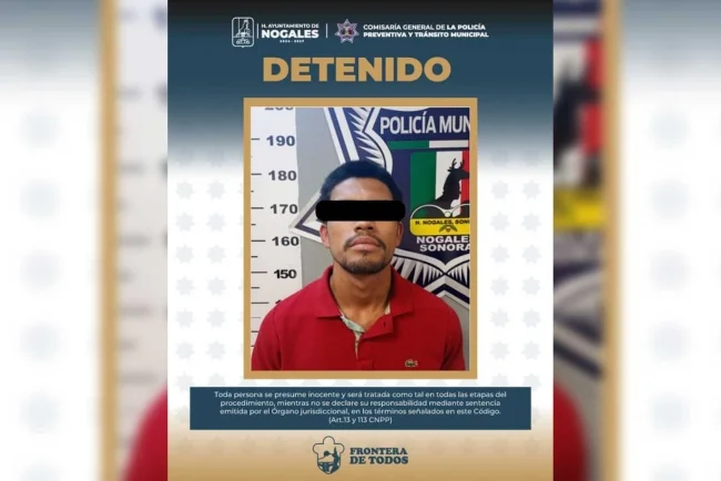 Joven es detenido tras ataque a sus padres y resistencia a la autoridad