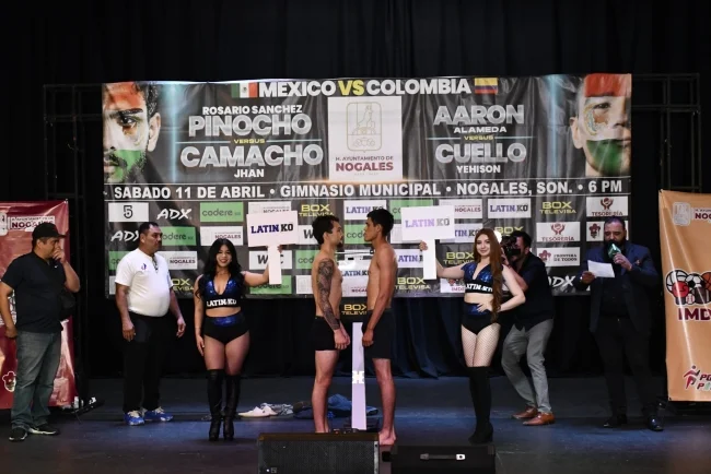 Todo listo para noche de boxeo internacional en Nogales