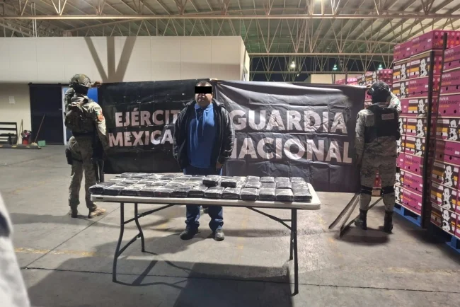 Golpe al narcotráfico: decomisan droga en puesto militar de Sonora
