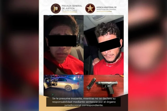 Capturan a presuntos agresores de policías en Magdalena de Kino