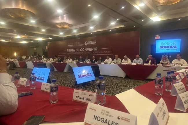 Refuerzan coordinación Estado y municipios con programa Transforma Sonora
