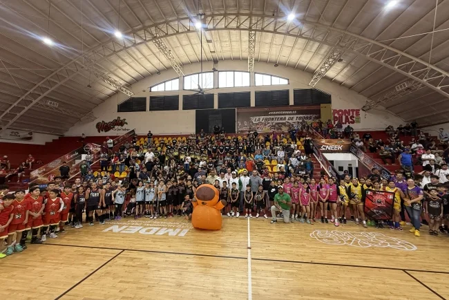 Impulsan talento infantil en torneo de minibasket en Nogales