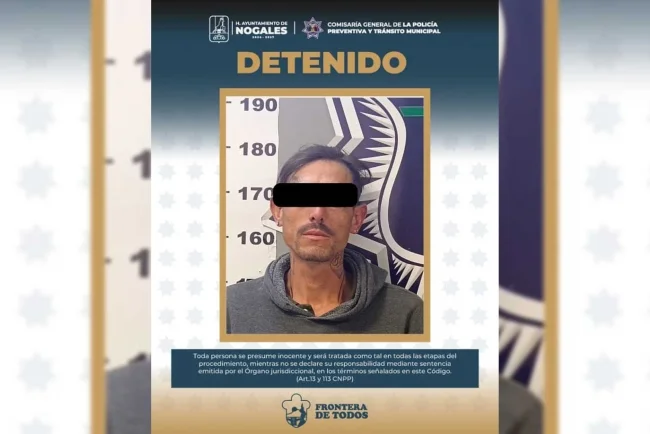 Arrestan a individuo buscado por la justicia tras reporte por alterar el orden público