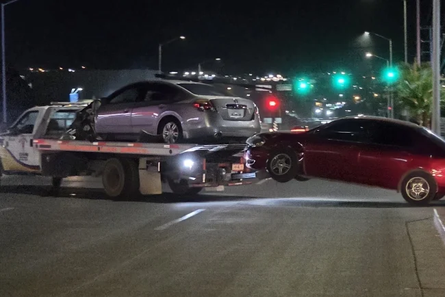 Accidente vial moviliza a Tránsito en bulevar Colosio