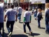 Expresan trabajadores consignas en desfile por el Día del Trabajo