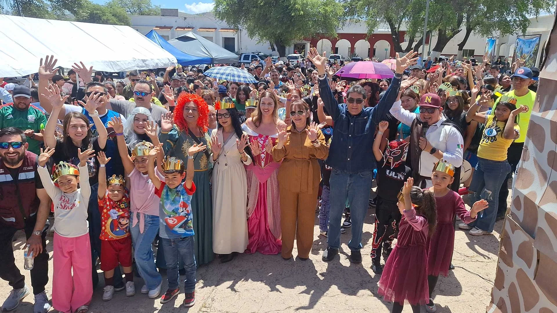 Gran Fiesta Infantil reúne a más de mil 500 niños en Nogales