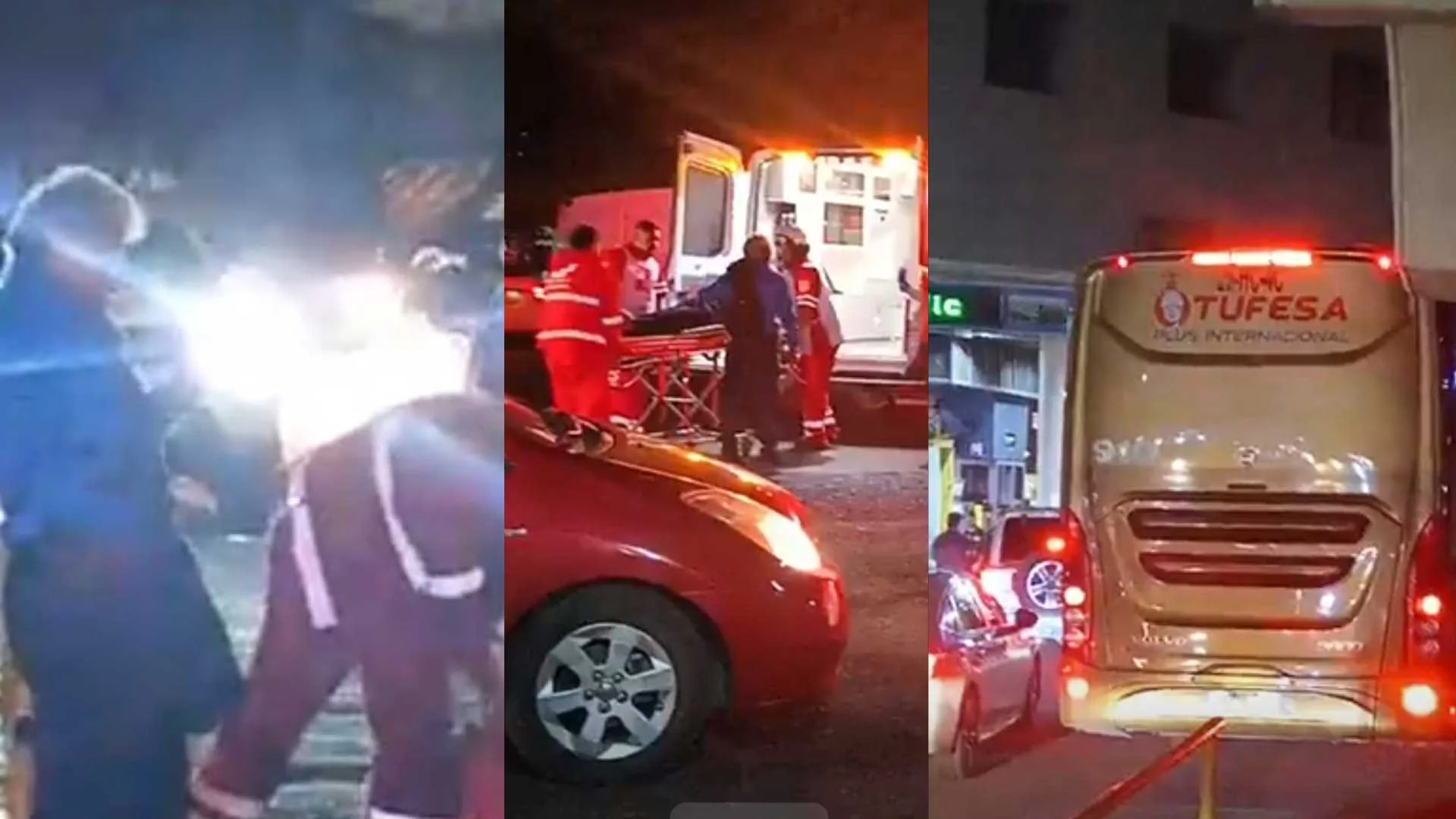 Autobús de Tufesa atropella a pareja en garita Dennis DeConcini