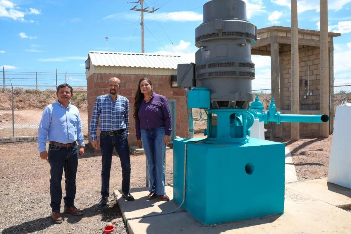 Fortalecen infraestructura hidráulica en Agua Prieta con obras estratégicas