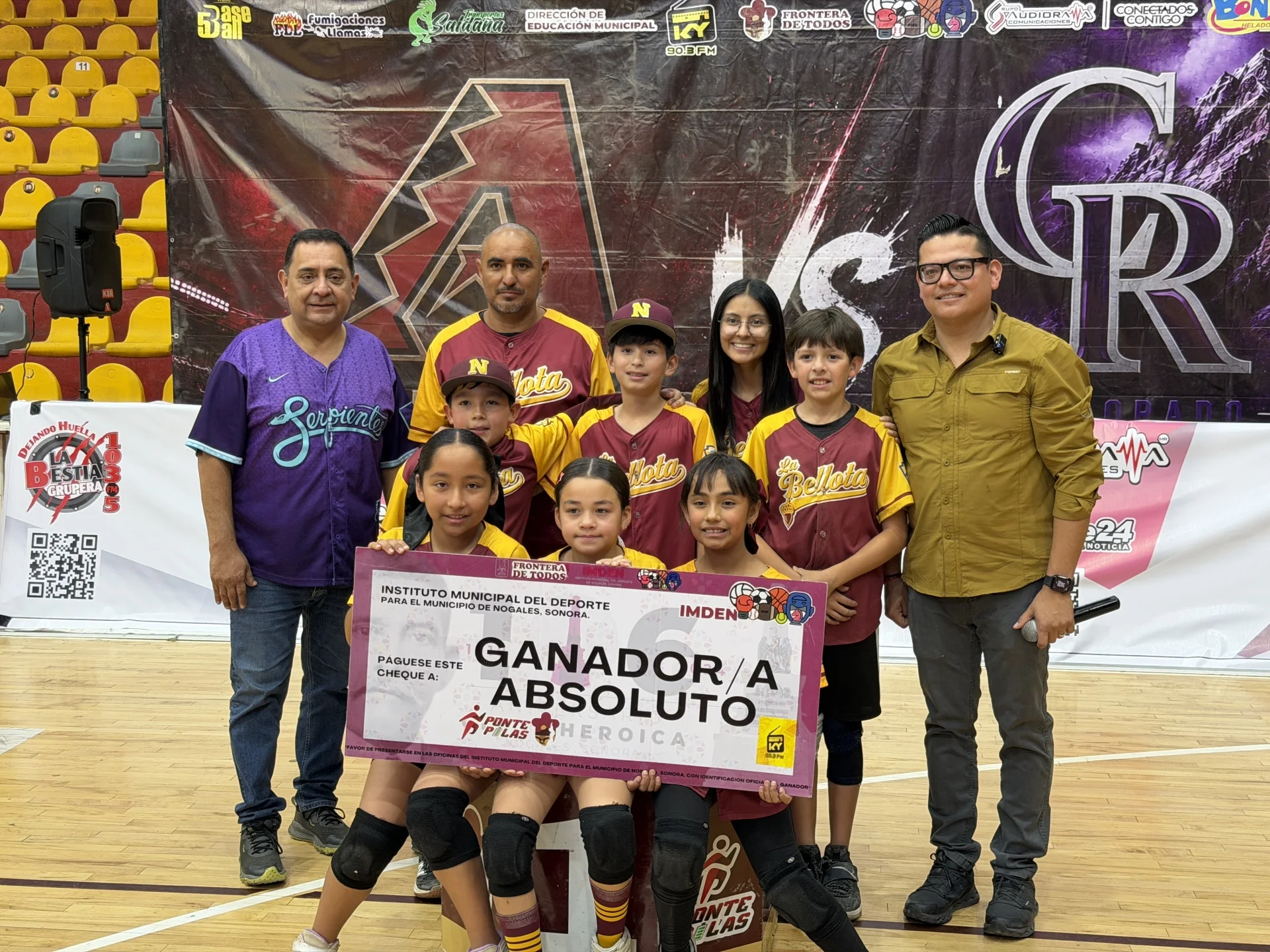 Consolidan auge del béisbol 5 en Nogales con premios y proyección internacional