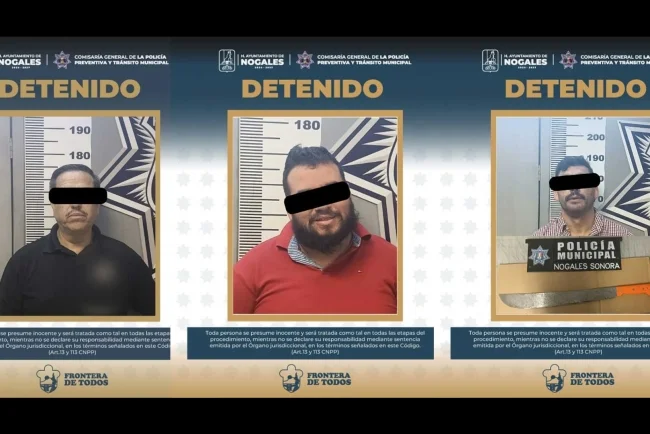 Riña campal con arma blanca deja tres detenidos