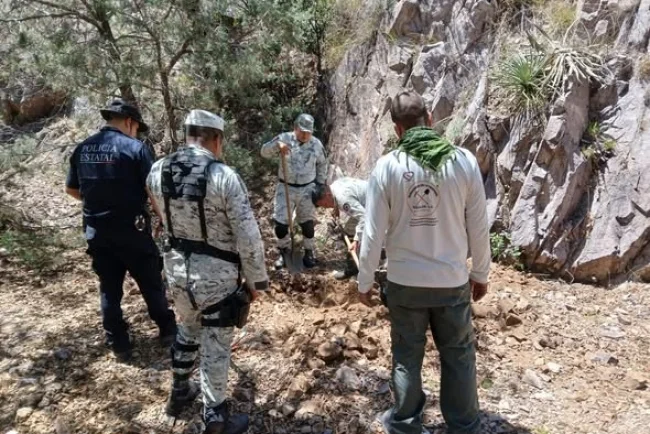 Colectivos localizan más fosas clandestinas en la frontera de Nogales