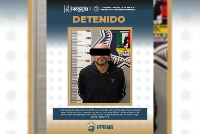 Arrestan a automovilista por posesión de narcóticos durante operativo vial