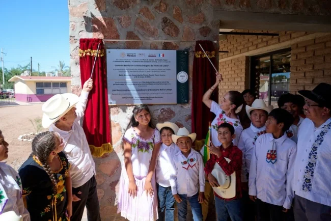 Fortalecen apoyo a estudiantes indígenas con nuevo comedor en Sonora