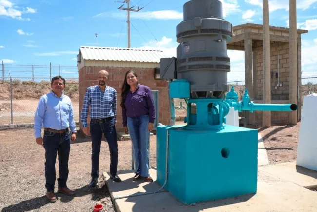 Fortalecen infraestructura hidráulica en Agua Prieta con obras estratégicas