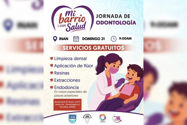 Llevarán atención dental gratuita a familias de Nogales con programa “Mi Barrio con Salud”