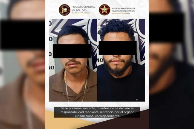 Detienen e imputan a dos sujetos por homicidio y tentativa de asesinato en Nogales
