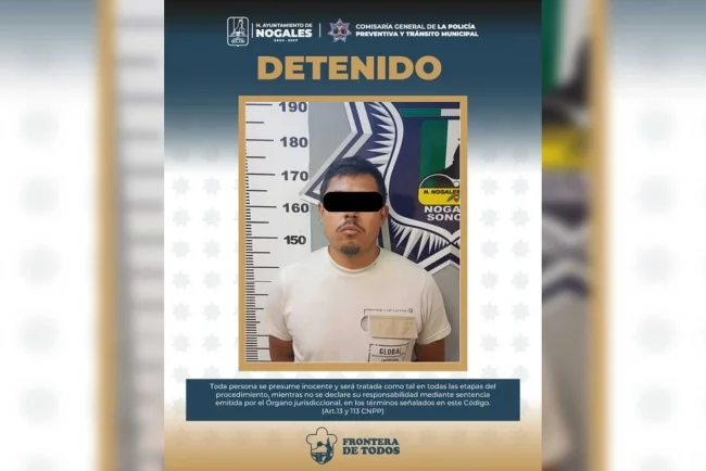 Capturan a sujeto con orden de aprehensión tras caso de violencia familiar