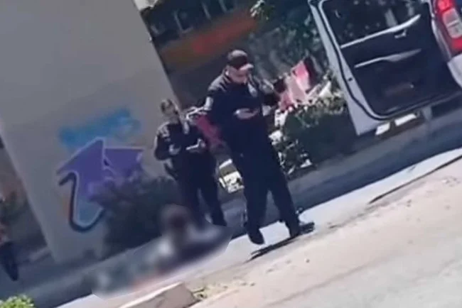 Joven lucha por su vida tras caer de distribuidor vial en Nogales