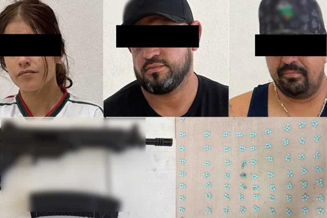 Operativos en Nogales dejan detenidos y decomiso de droga y arma
