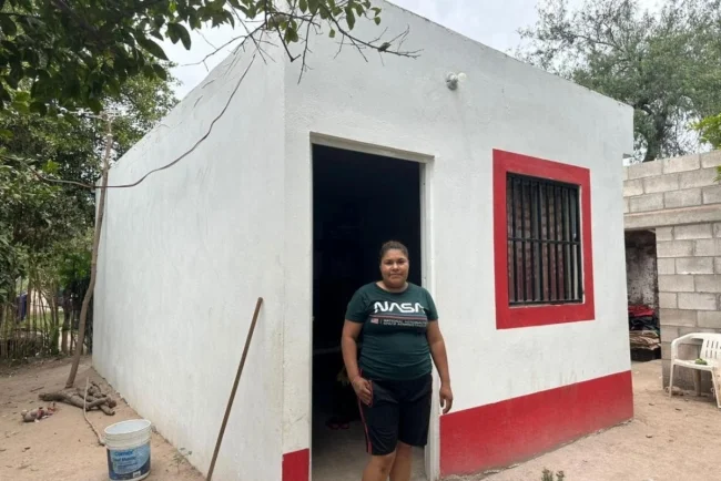 Gobierno de Sonora fortalece patrimonio de familias en Etchojoa con nuevas viviendas