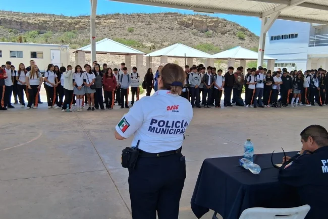 Ayuntamiento de Nogales fortalece cultura preventiva entre estudiantes de secundaria