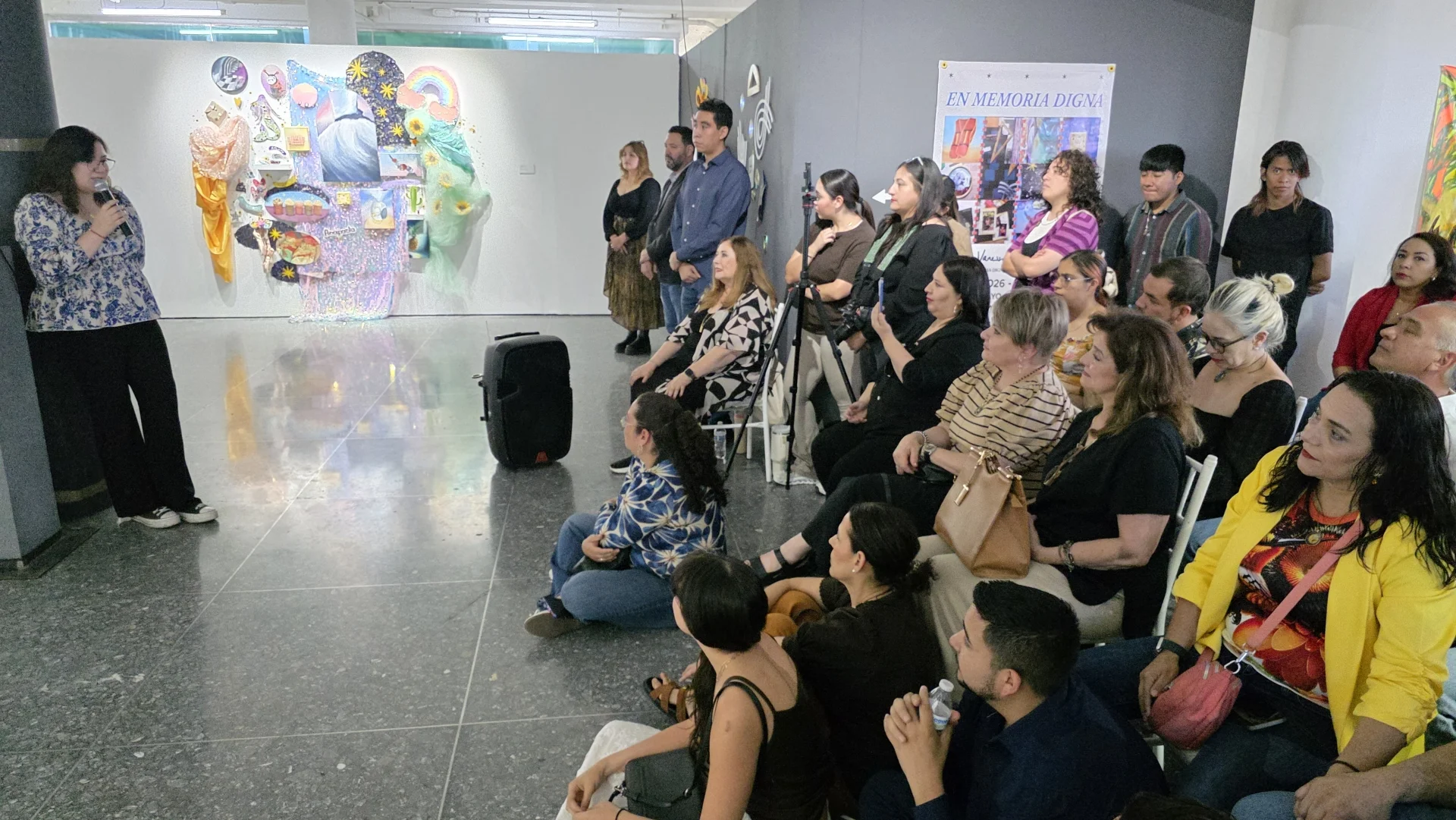 Arte y memoria unen a familias y comunidad en homenaje a Cecilia y Anapaola