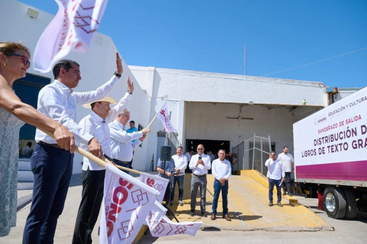 Garantizan entrega anticipada de libros de texto gratuitos a estudiantes sonorenses