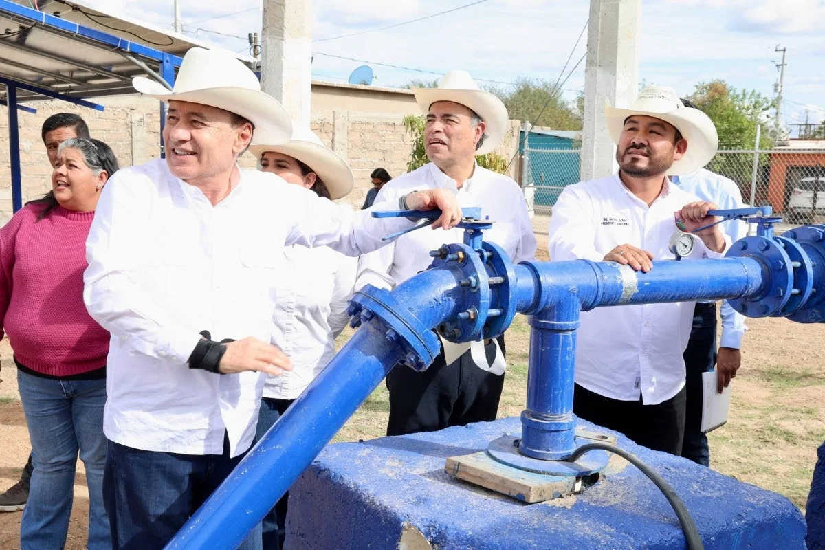 Impulsa Durazo histórica inversión hídrica para garantizar agua en Sonora