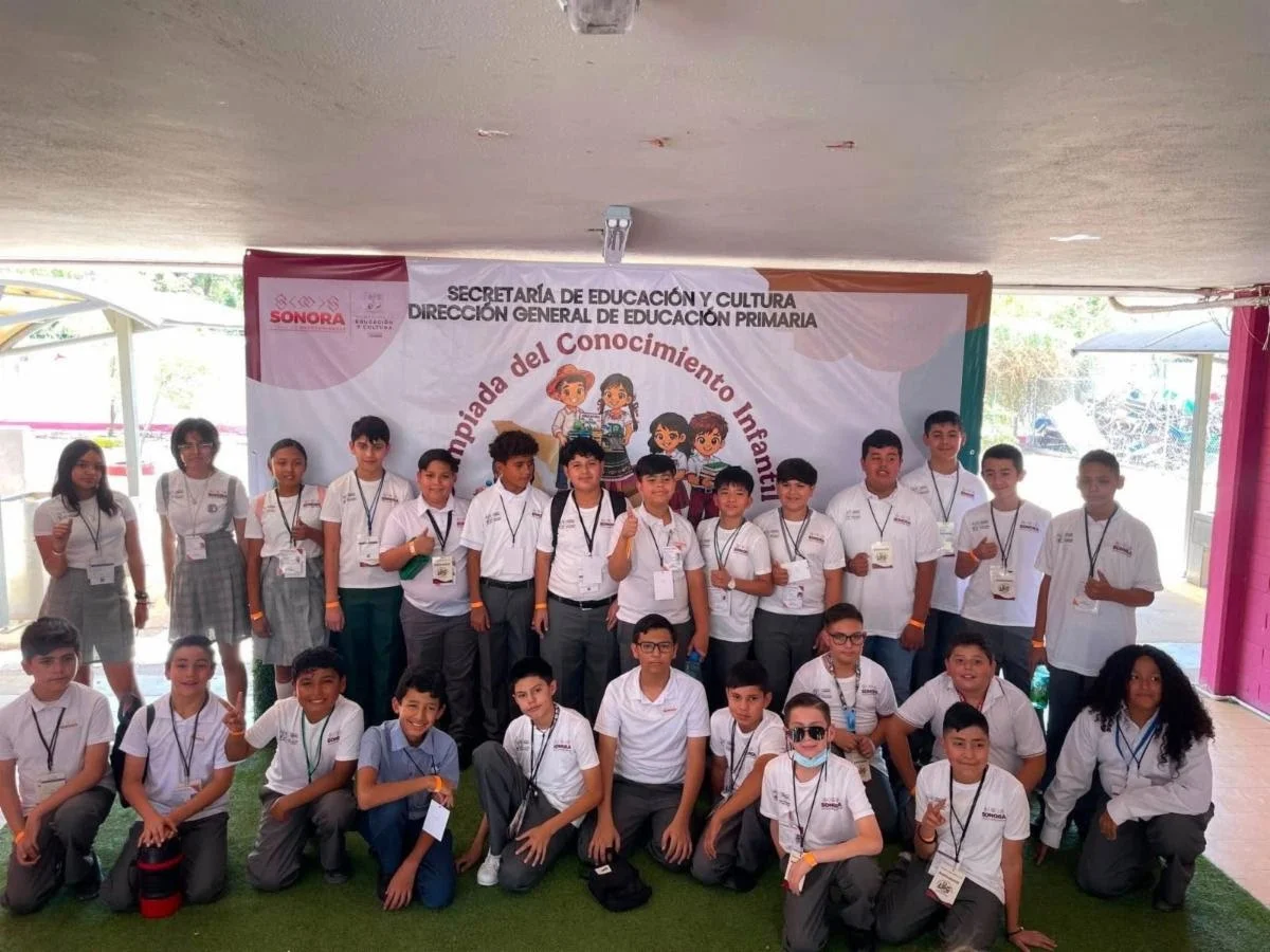 Buscan 156 finalistas un lugar entre los ganadores de la Olimpiada del Conocimiento Infantil en Sonora