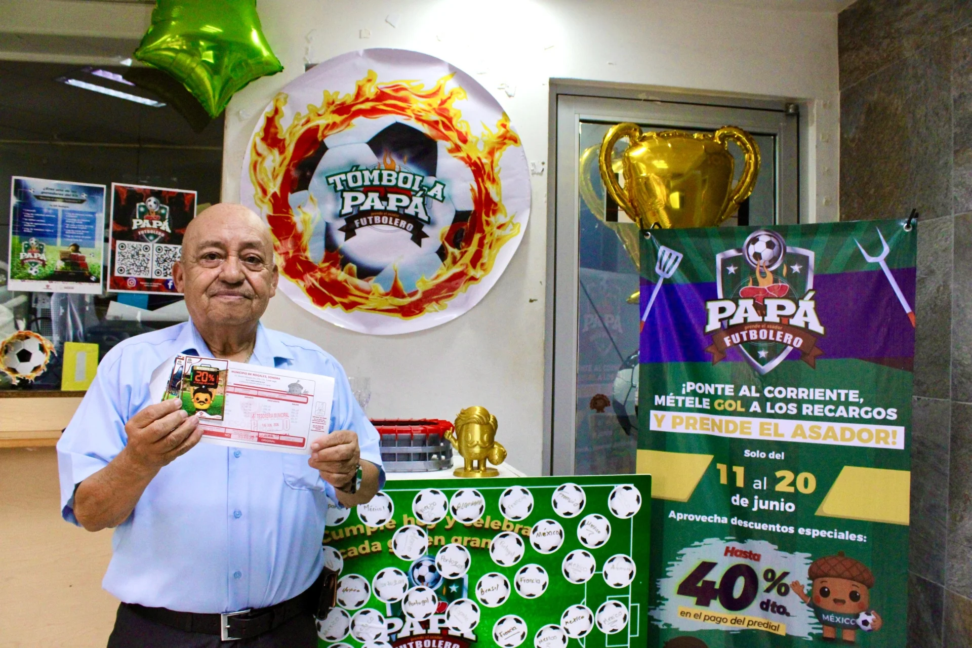 Invitan a aprovechar descuentos en predial y participar en la “Tómbola Futbolera”
