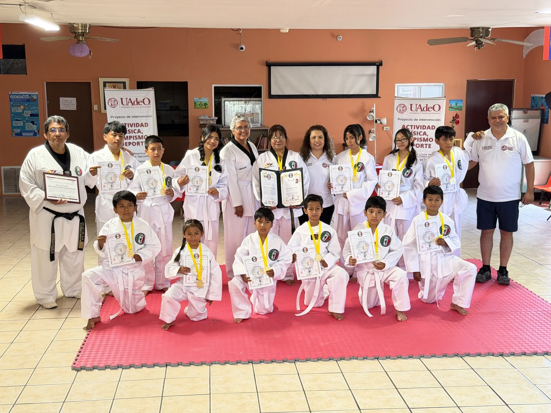 Impulsan formación emocional con taekwondo para menores migrantes