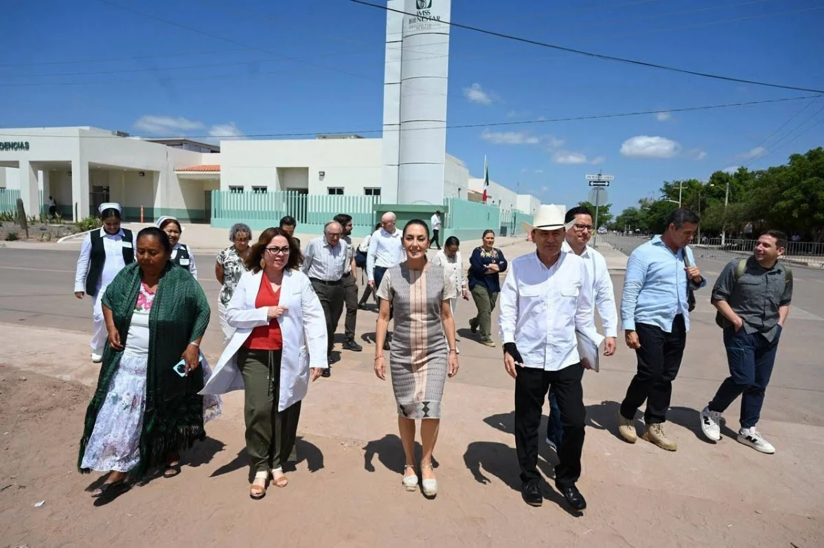 Presentan Durazo a Sheinbaum avances de IMSS-Bienestar en Sonora